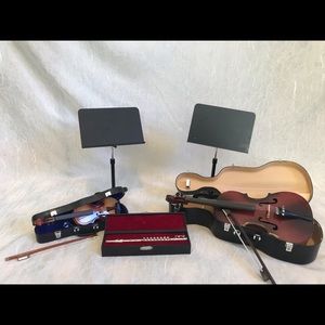 American Girl Doll Symphony Instrument Set